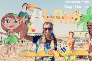Festa Hawaiana ai Bagni Hermes Torrette di Fano